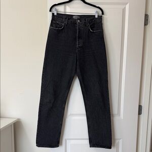 AGOLDE 90's Pinch Waist in Black Tea